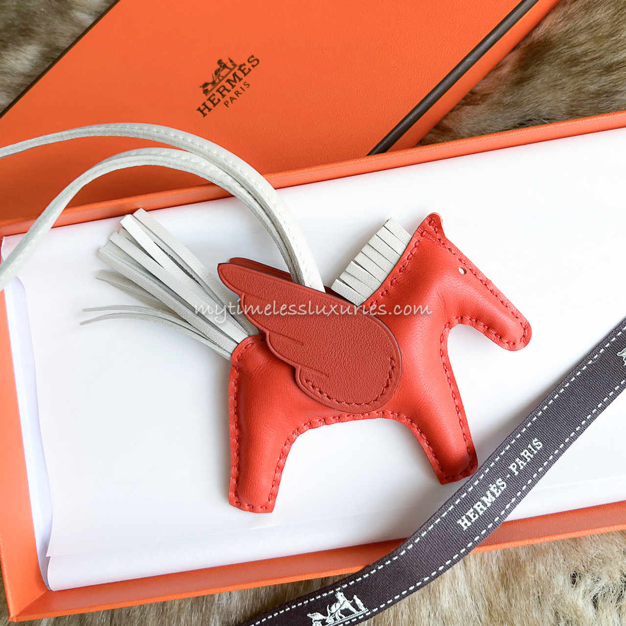 Hermes, Accessories, Hermes Rodeo Pm Bag Charm