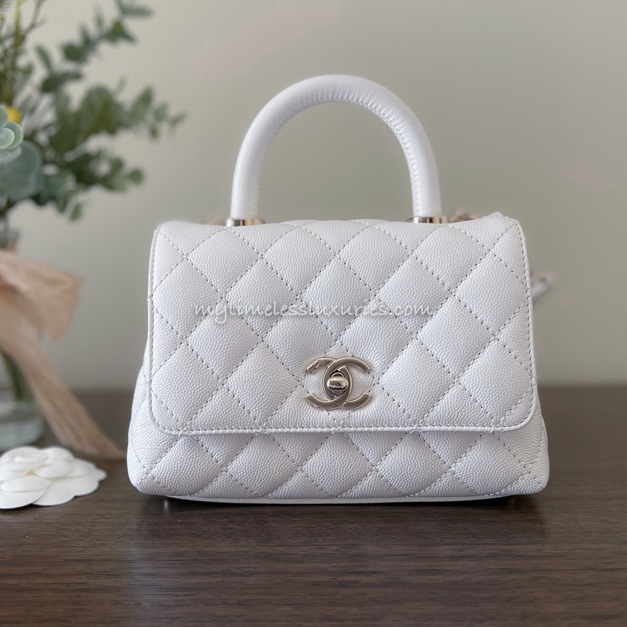 Túi Chanel Coco Medium Handle Bag Cao Cấp  97Luxury