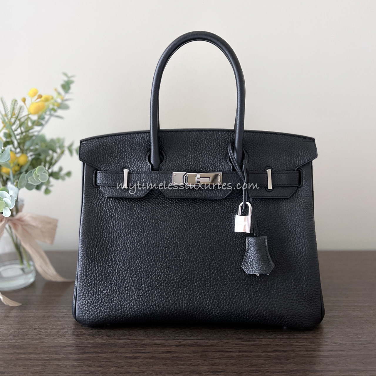 hermes birkin togo 30 black