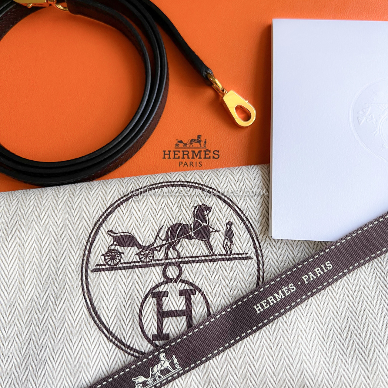 HERMESミニルーペ袋付き HERMES Mini Kelly II Epsom Noir GHW - Timeless Luxuries