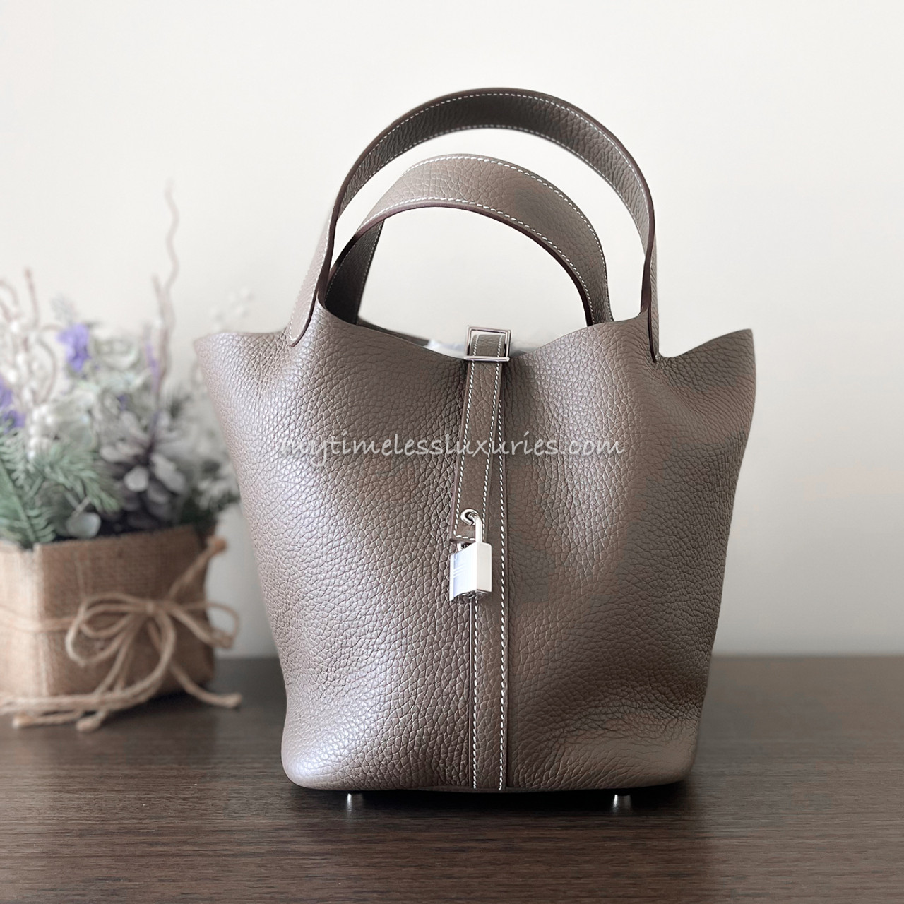 Hermes, Bags, Hermes Picotin 8 Etoupe