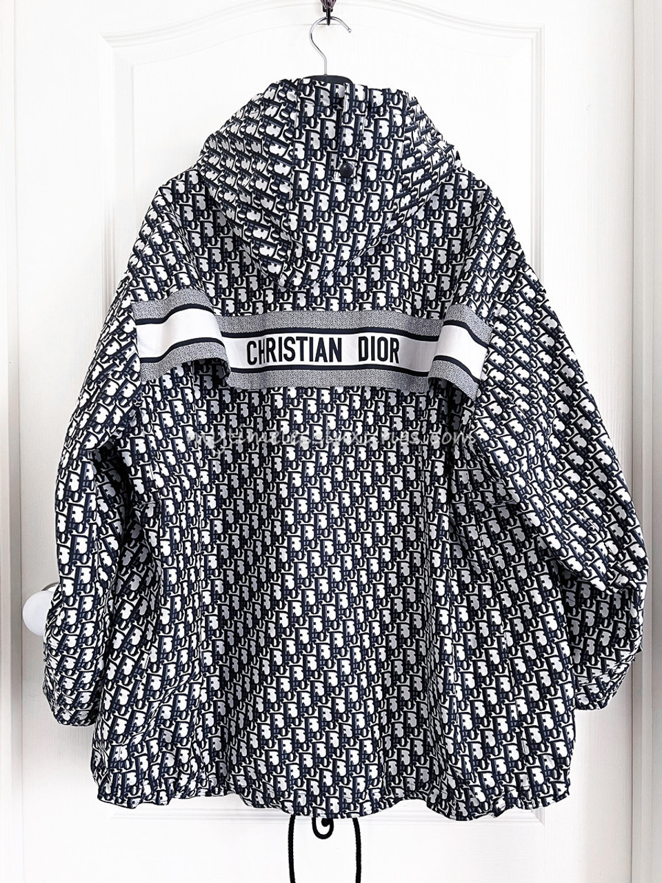 Christine Dior HOODED ANORAK Luxury Apparel on Carousell