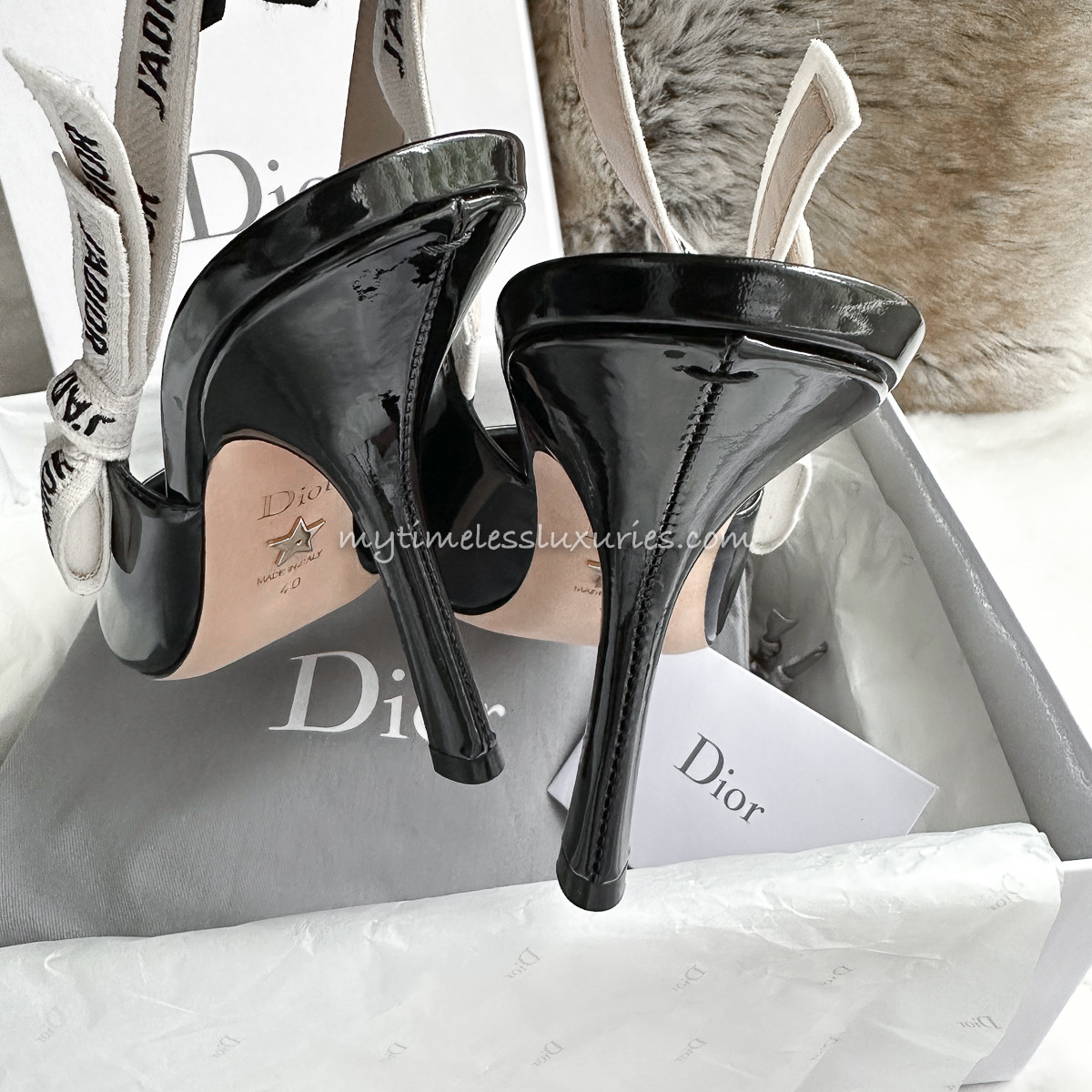 DIOR J'adior Slingback Pump 40 *New - Timeless Luxuries
