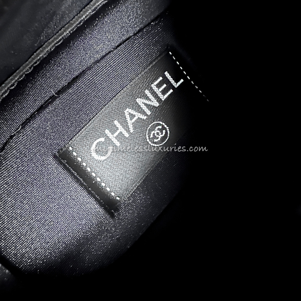 CHANEL 19A Black/ Gold Tweed & Leather Sneakers 39 *New