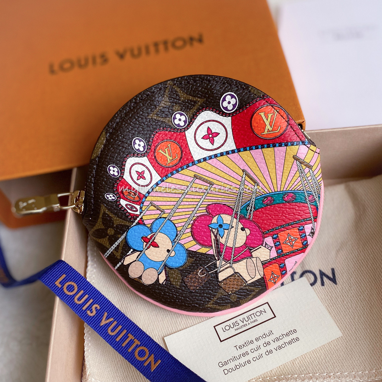 Louis Vuitton Pre-Owned 2005 Monogram Cherry Print Round Coin Purse -  Farfetch