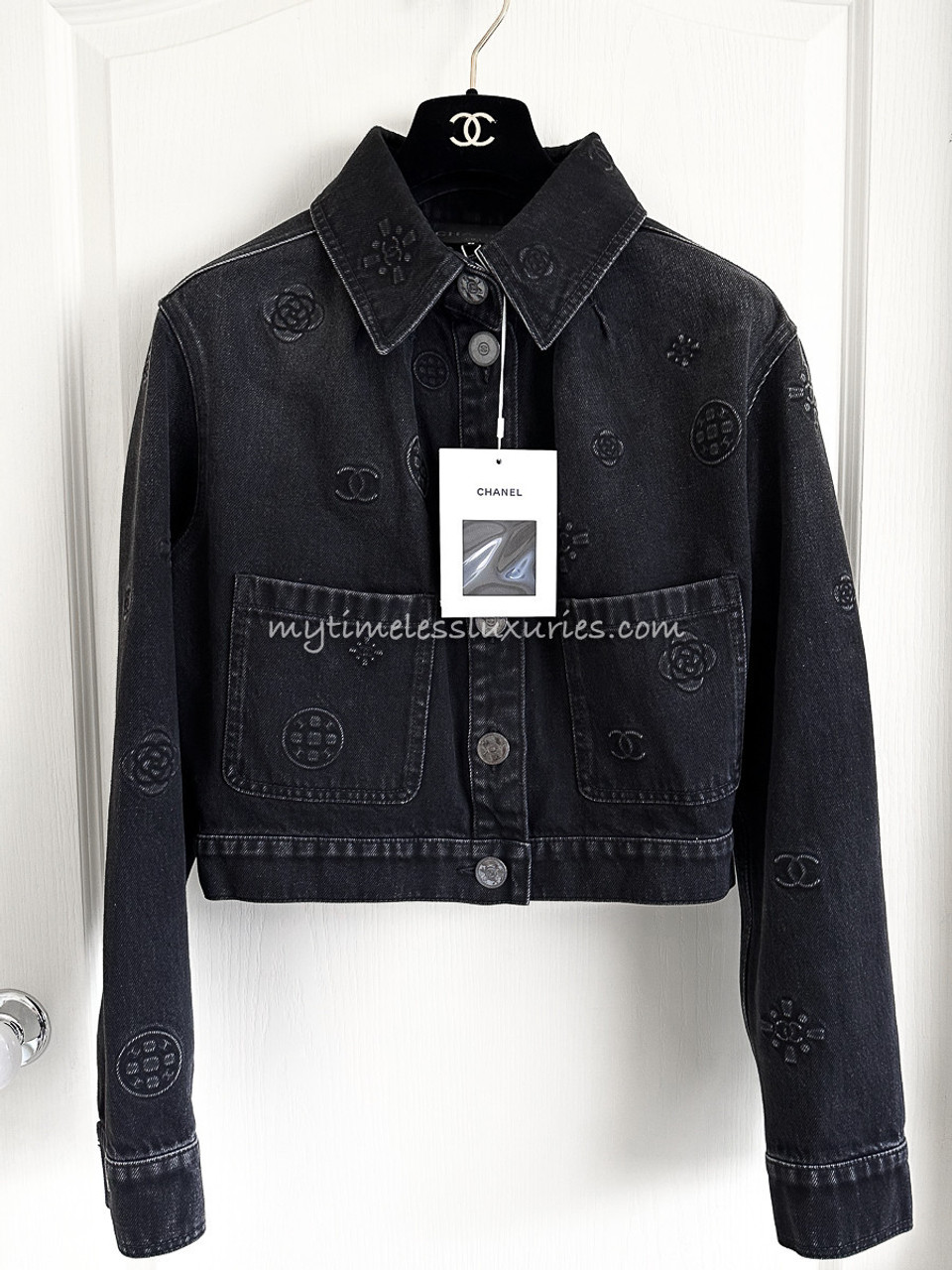 Jacket Chanel Blue size 42 FR in Denim - Jeans - 5893123