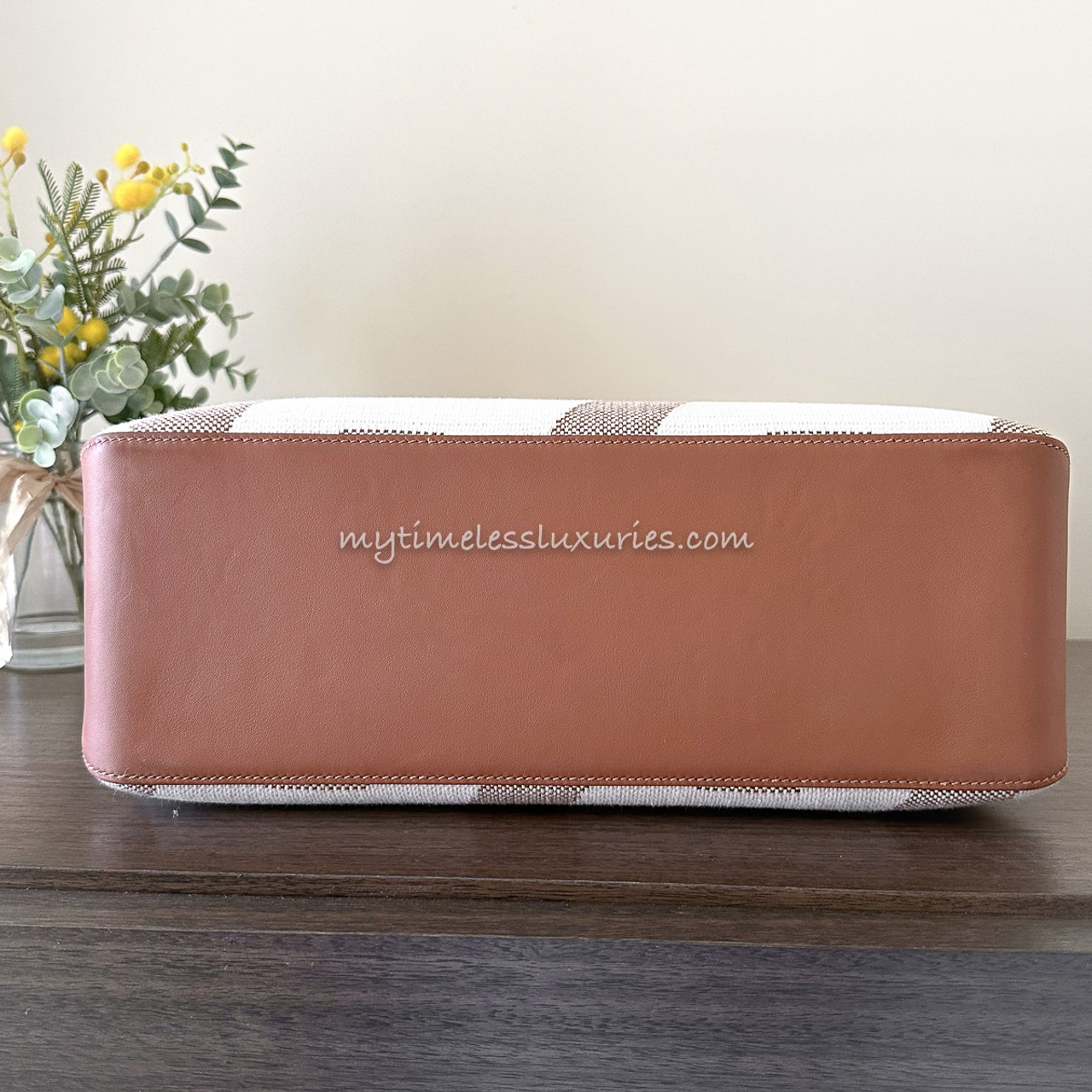 ◆高級感◆HERMES Sac Cabas H en Biais 40 HERMES 2022 Cabas H en Biais 40 Ecru/ Naturel/ Gold
