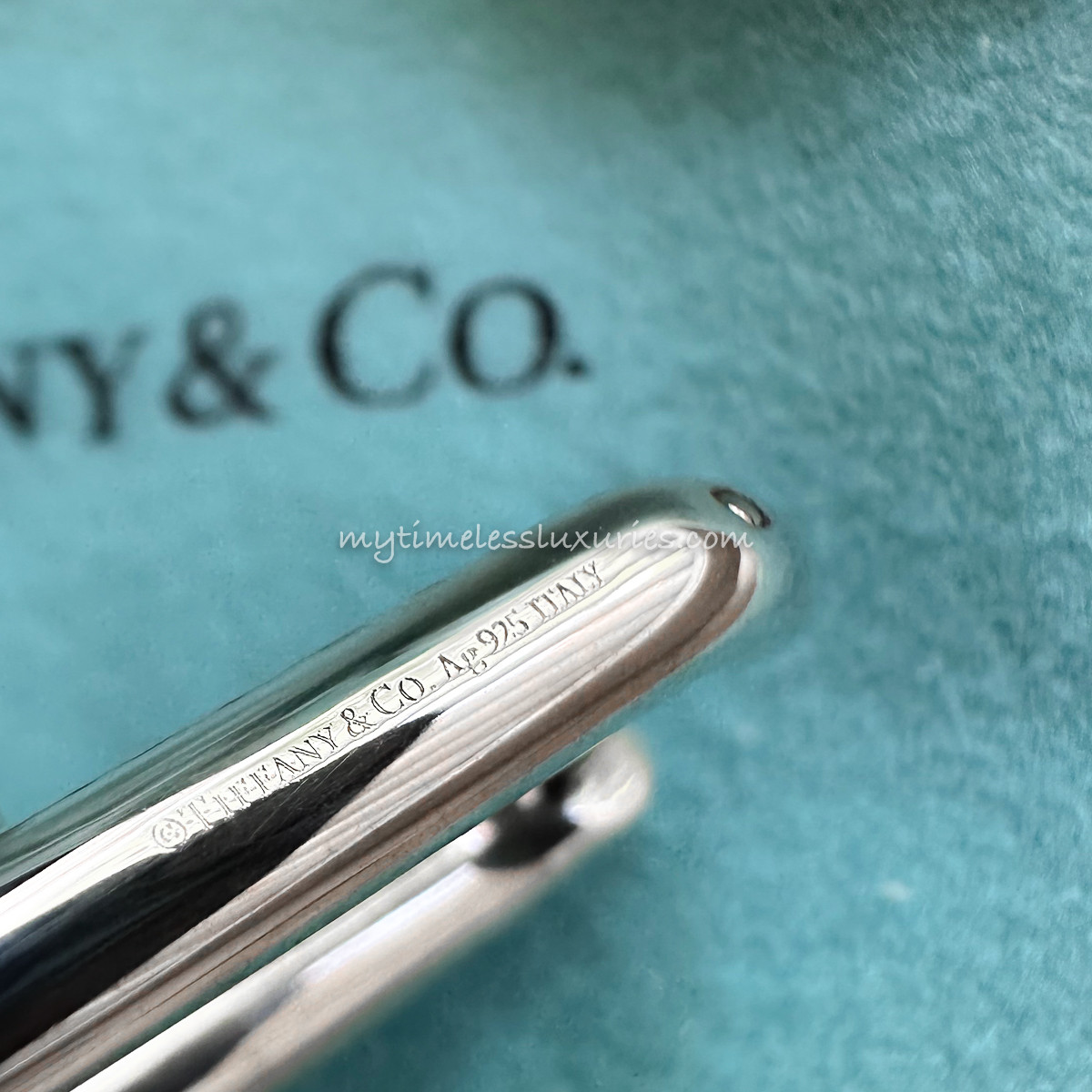 TIFFANY & CO. HardWear Link Earrings Sterling Silver Timeless Luxuries