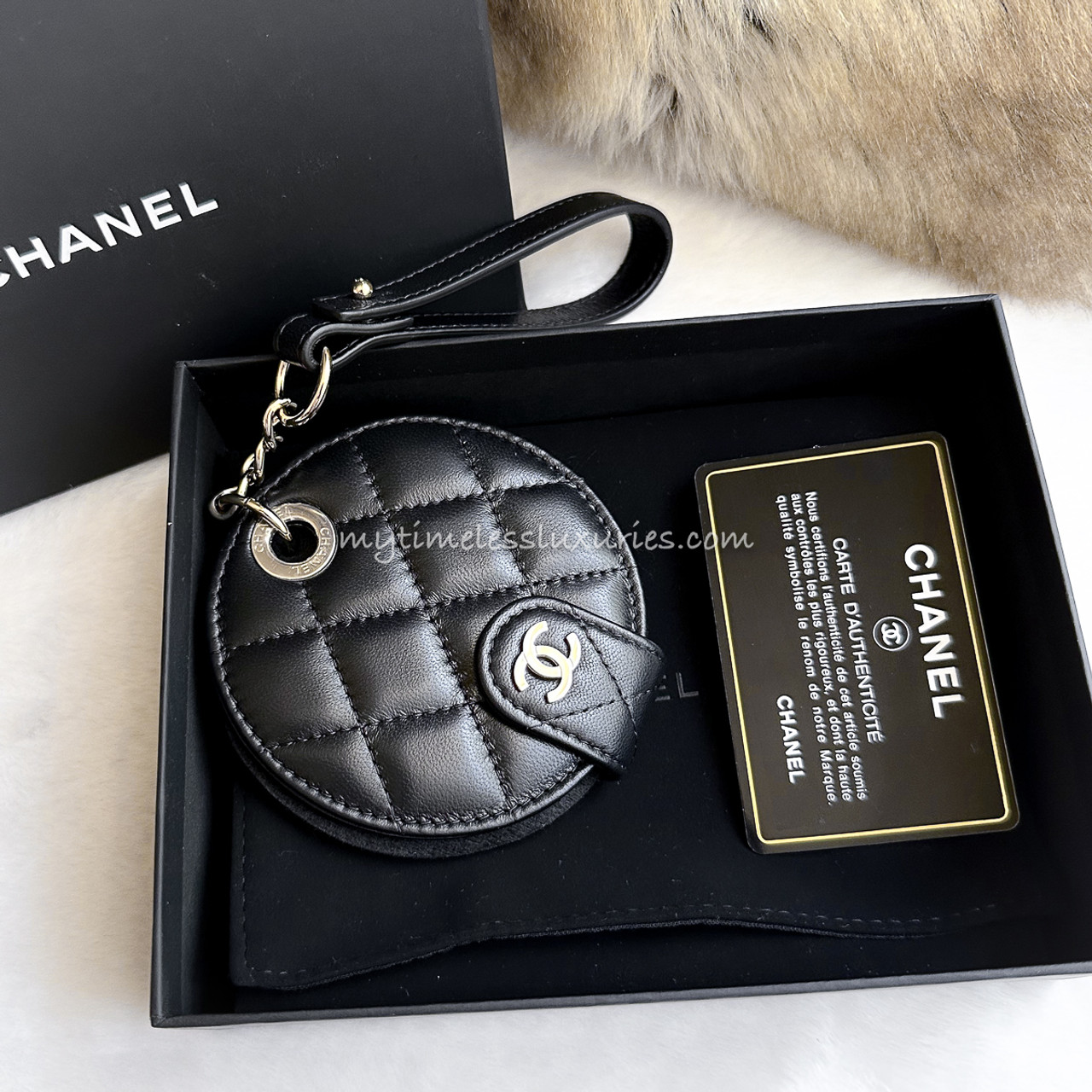 CHANEL VVIP Exclusive Bag Charm/ Luggage Tag *New
