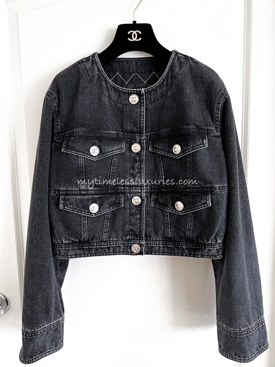 Cropped Denim Jacket - Ready to Wear