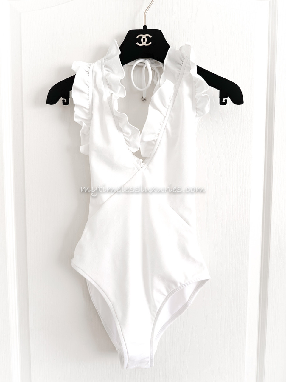 CHANEL 23S Runway CC Swimsuit 36 *New - Timeless Luxuries