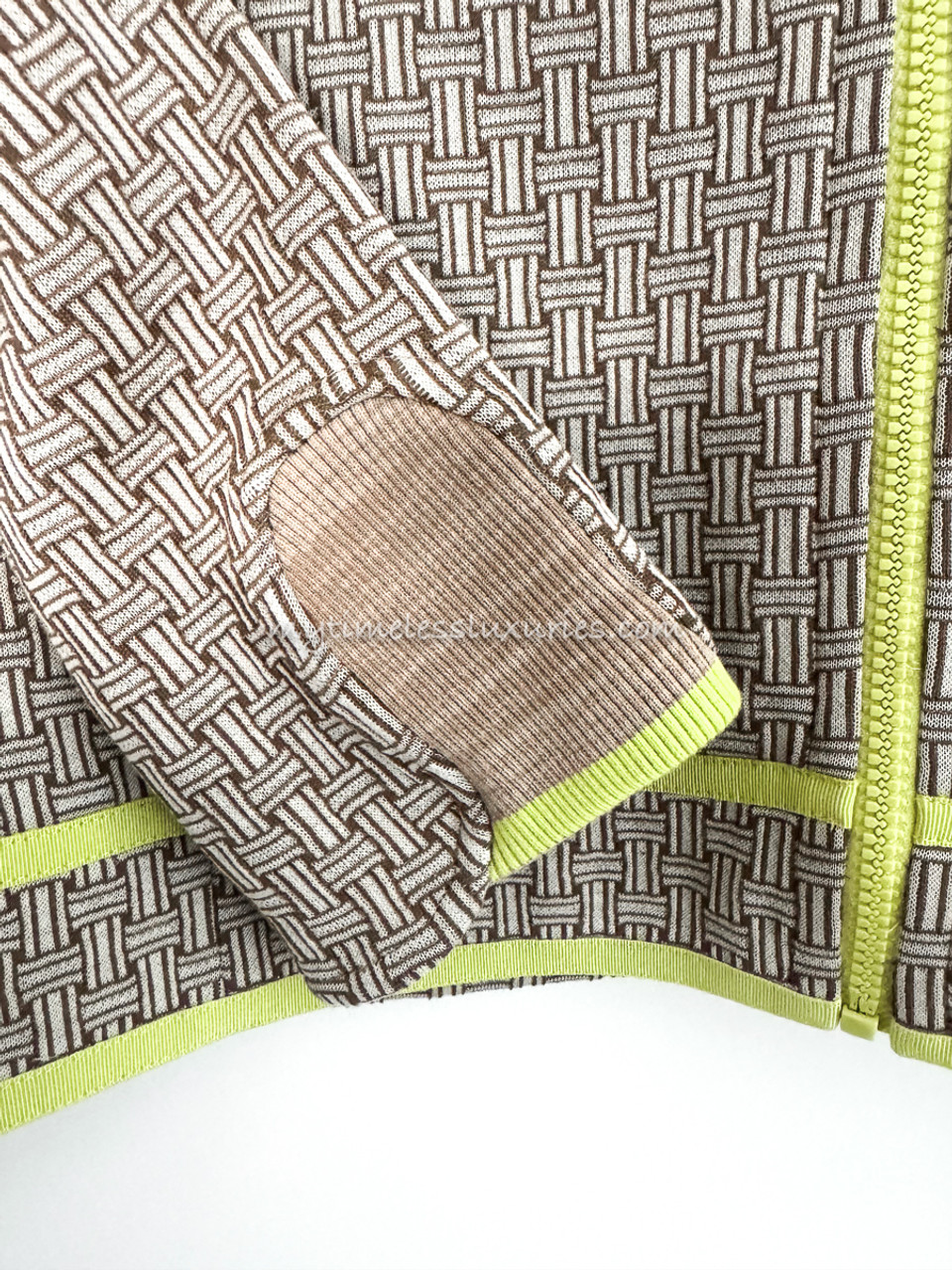 HERMES 2022 Mosaique Zip Jacket 38 *New - Timeless Luxuries HERMES 2022 Mosaique Zip Jacket 38 *New - Timeless Luxuries