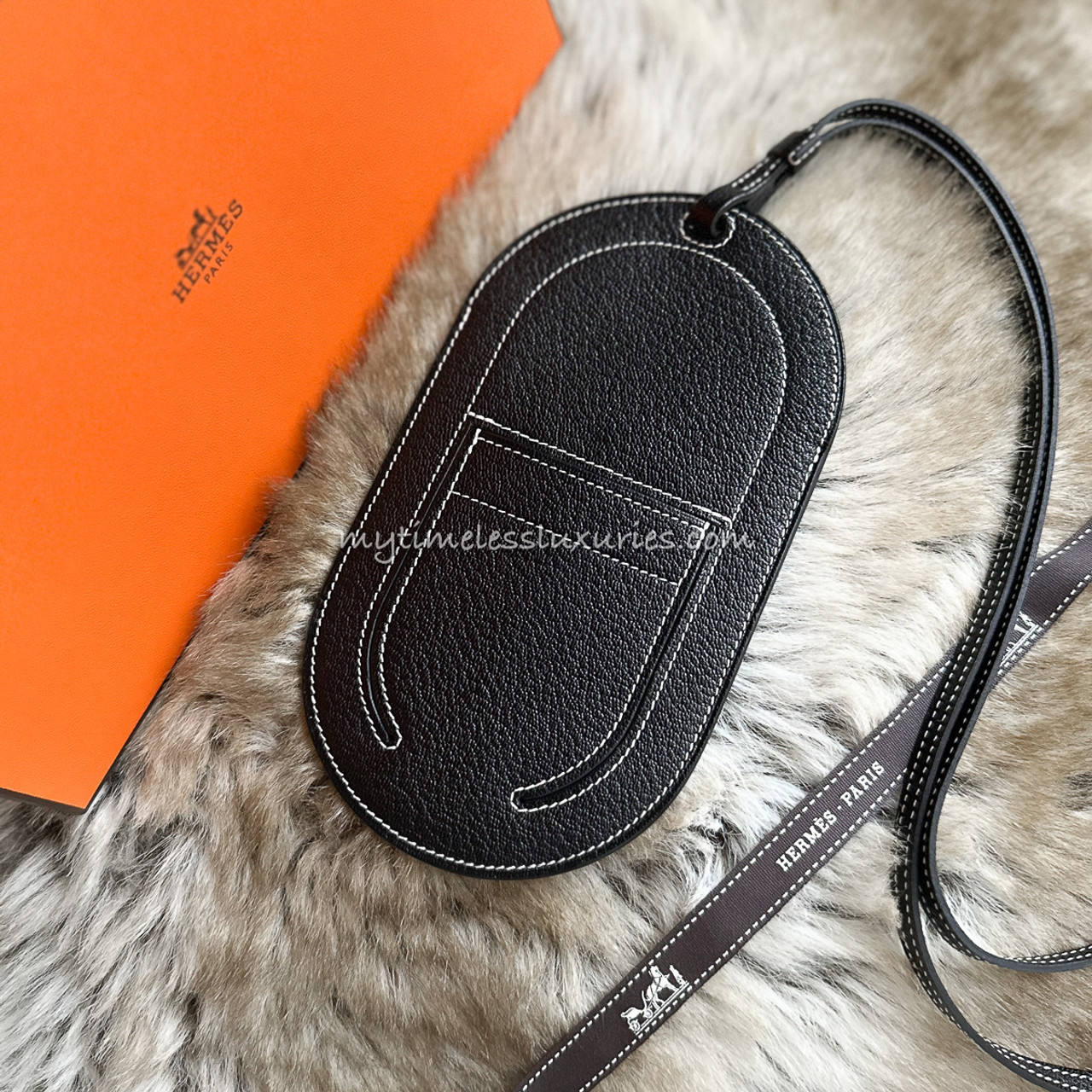 hermes phone case with strap