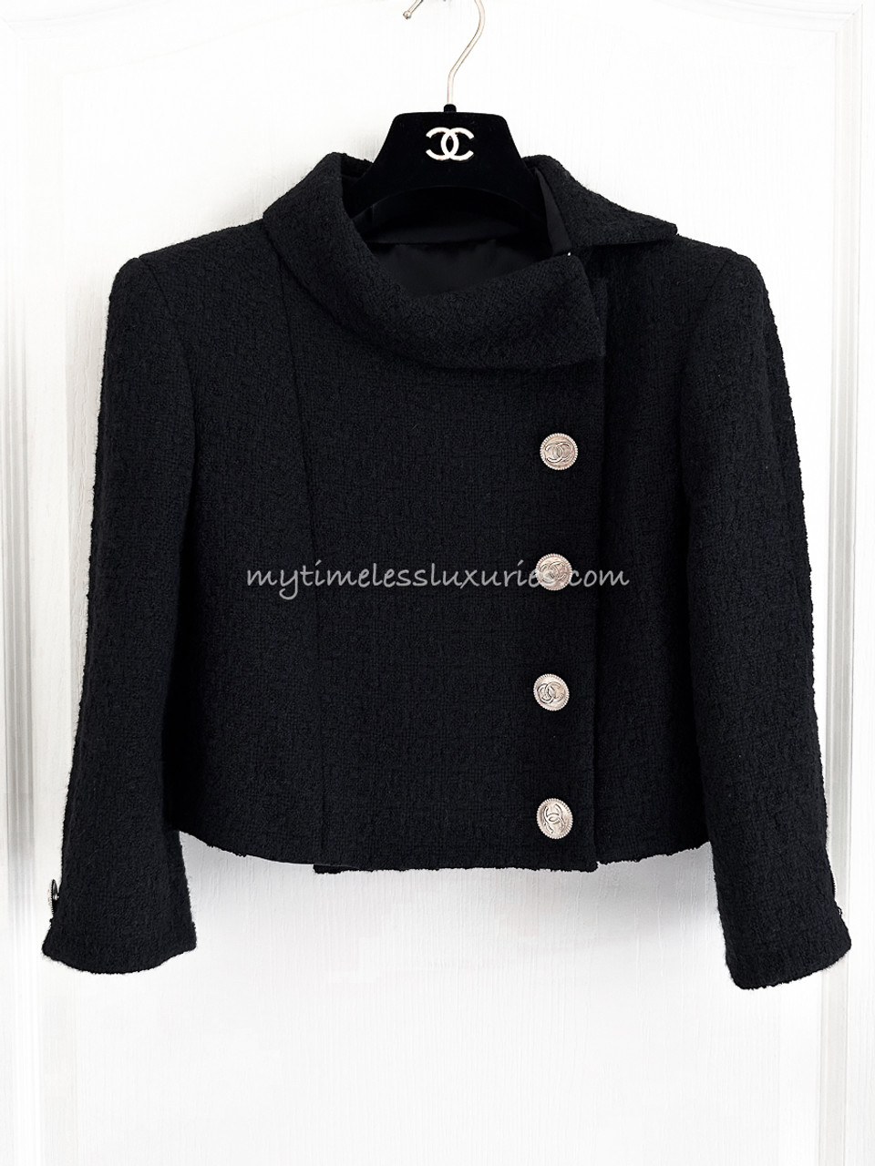 CHANEL 20A Metiers d'Art Little Black Jacket 34 - Timeless Luxuries