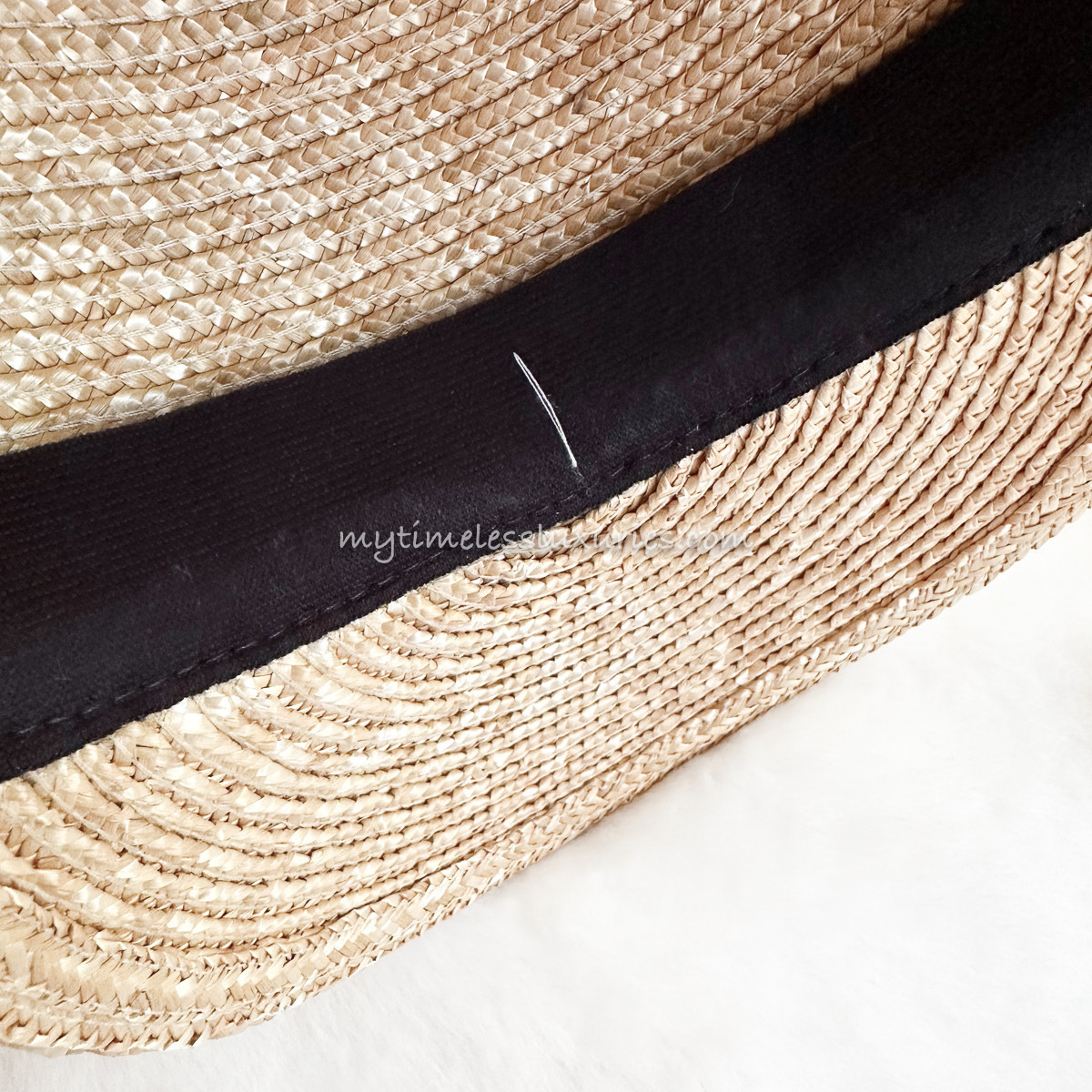 NWT?CHANEL?19S Runway CHA-NEL Straw/Leather Double Visor Hat *RARE* Chanel Visor | eBay main image 2