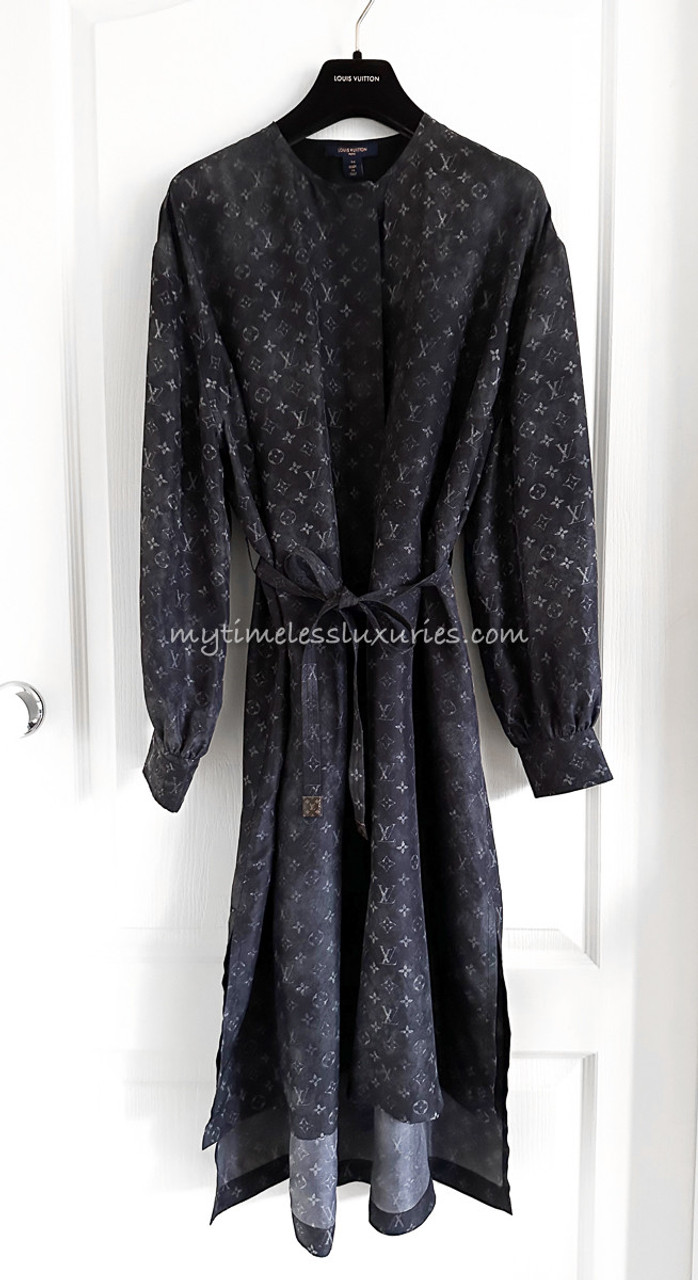 LOUIS VUITTON Monogram Cloud Shirt Dress - Timeless Luxuries