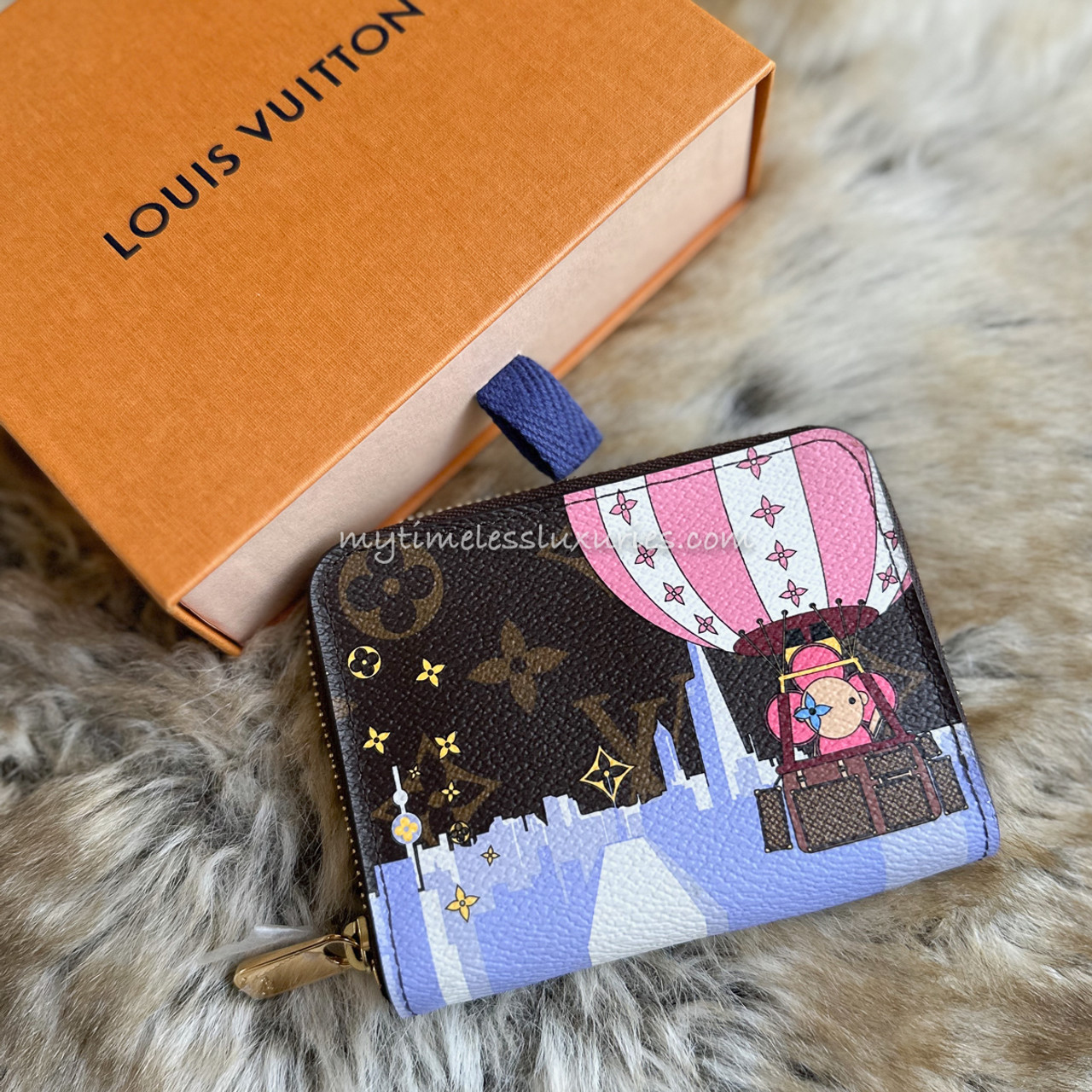 Louis Vuitton Denim Coin Purse - Designer WishBags