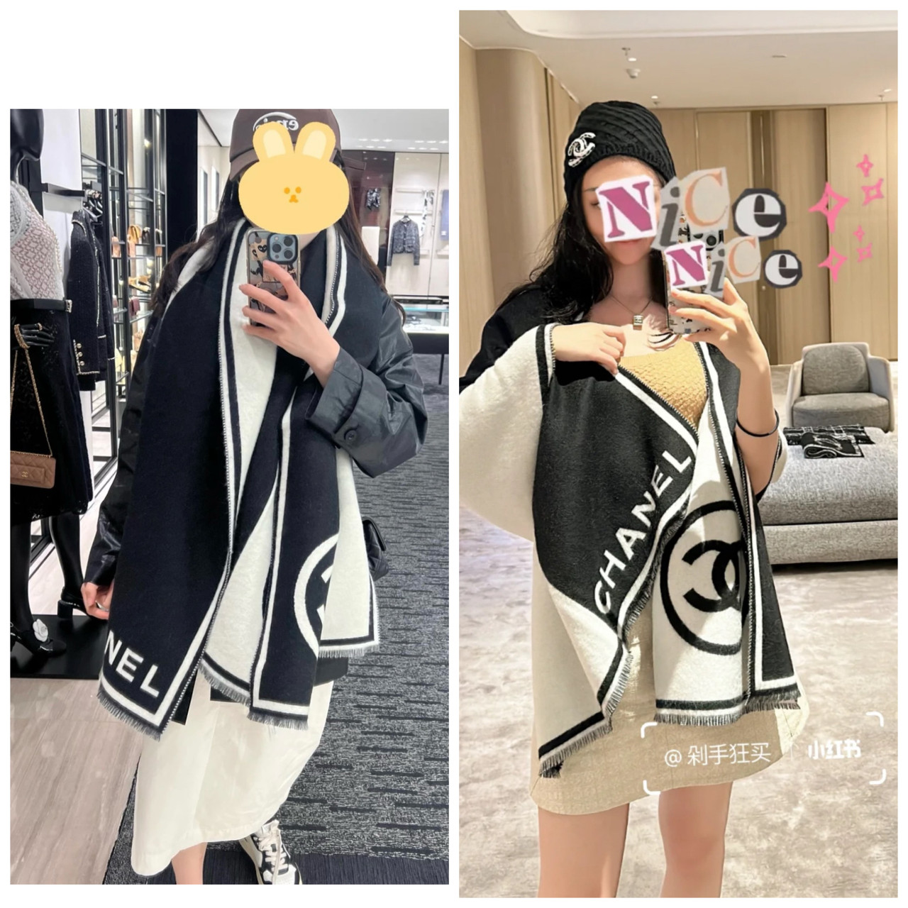 23B CHANEL CCロゴ ツイリー スカーフ AA9358 B13736 NQ586 23B CHANEL CCロゴ ツイリー スカーフ AA9358 B13736 NQ586