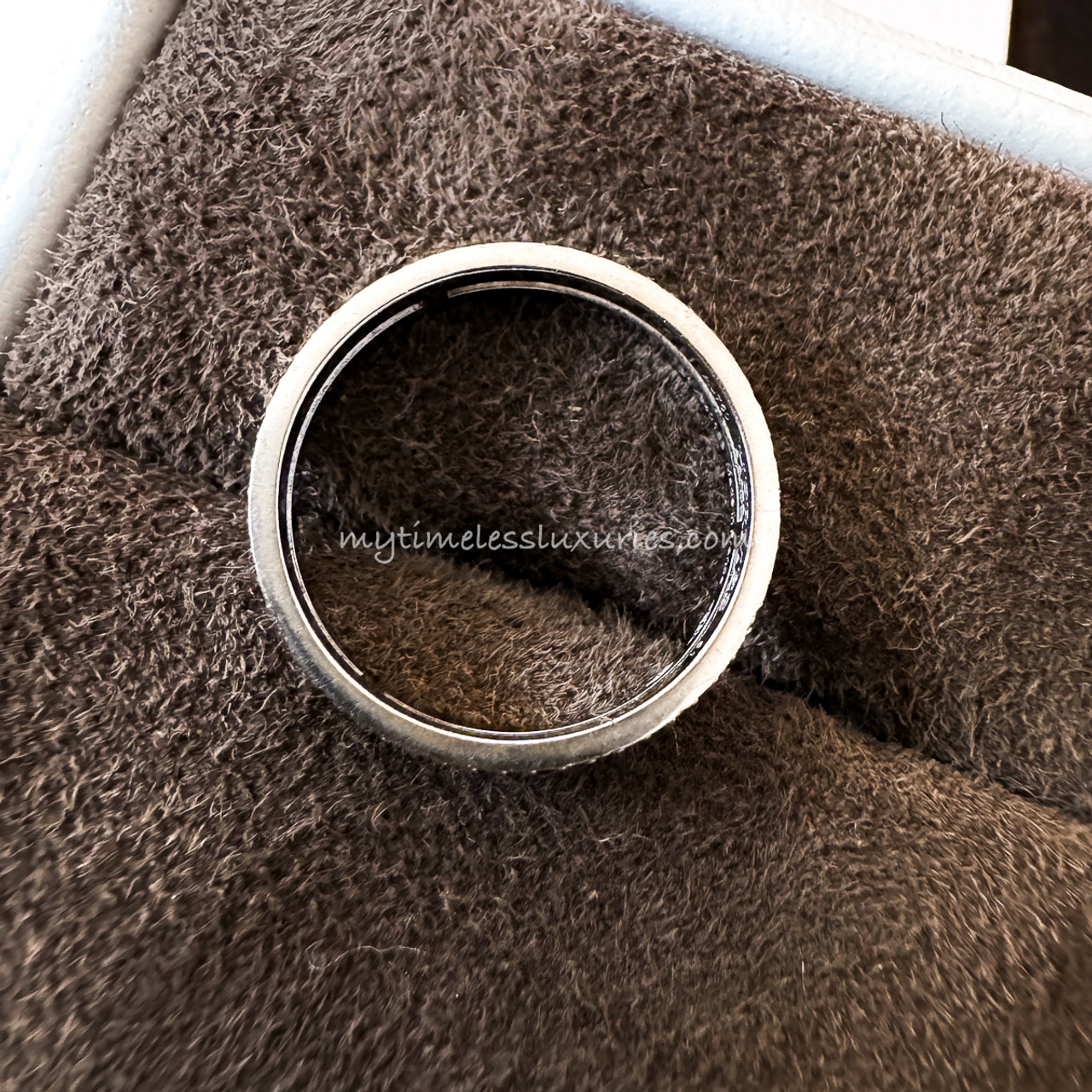 HERMES Ariane Diamond Pavé Ring WG 51