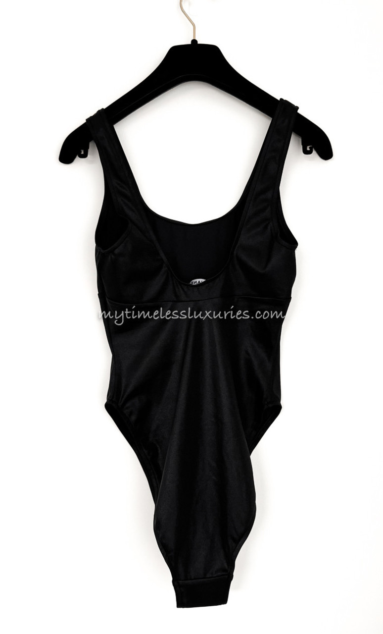 CHANEL 24C CC Swimsuit/ Bodysuit 38 *New - Timeless Luxuries CHANEL 24C CC Swimsuit/ Bodysuit 38 *New - Timeless Luxuries