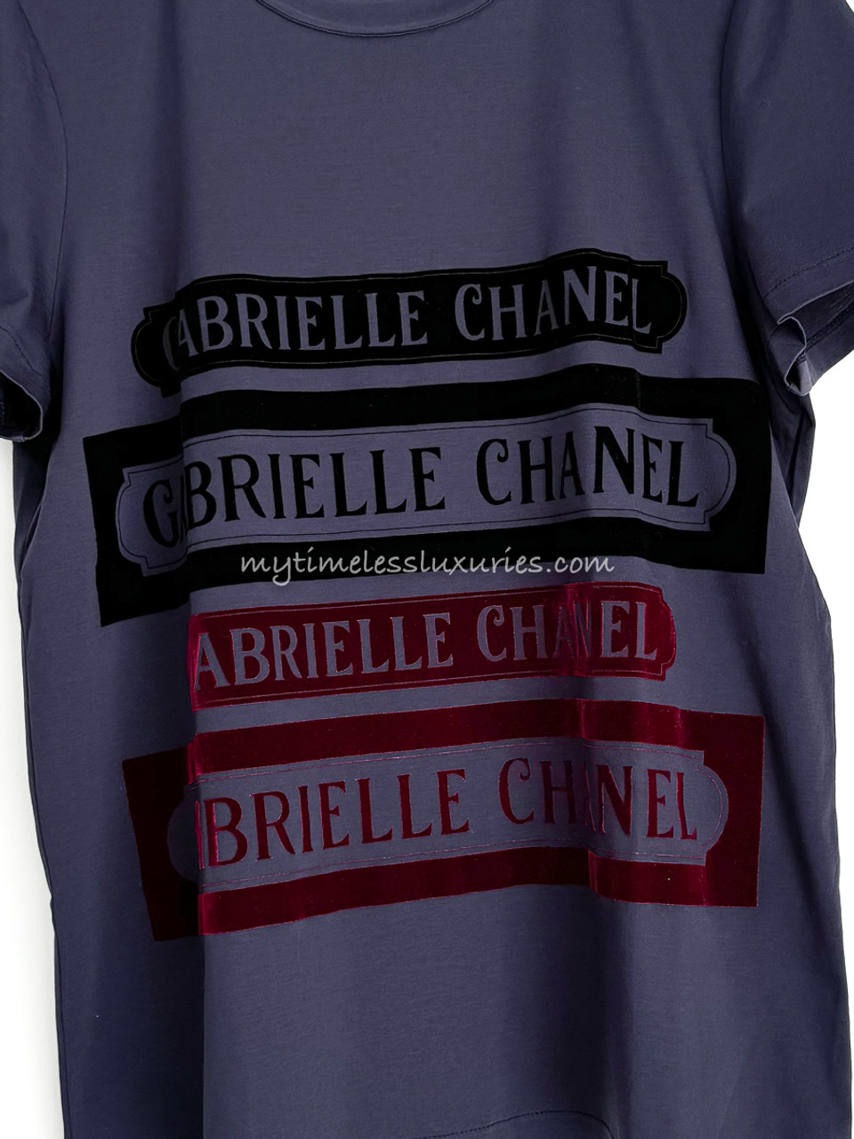 CHANEL 17B Gabrielle T-Shirt 38 FR - Timeless Luxuries