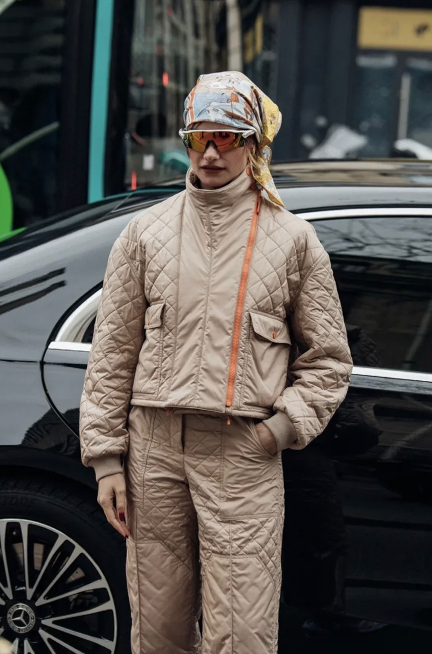 HERMES 2023 Quilted Puffer Sport Jacket 38 - Timeless Luxuries