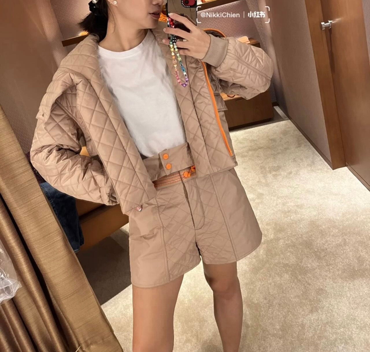 HERMES 2023 Quilted Puffer Sport Jacket 38 - Timeless Luxuries