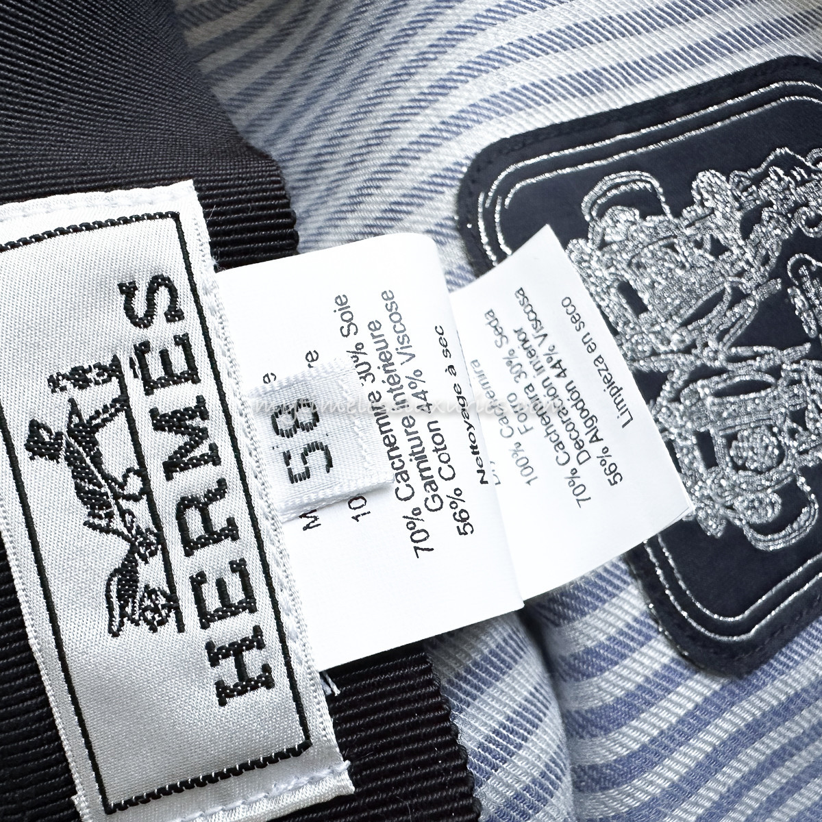 HERMES Belle-Ile Cap Cashmere/ Silk 58 - Timeless Luxuries