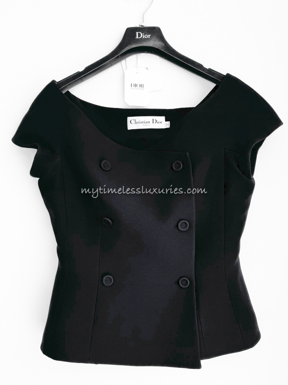 DIOR 30 Montaigne Off Shoulder Bar Jacket 38 - Timeless Luxuries