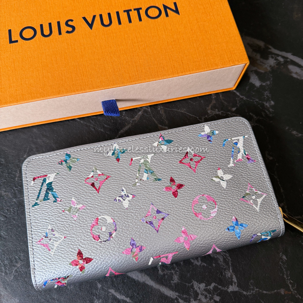 LOUIS VUITTON Monogram Garden Zippy Long Wallet *New - Timeless