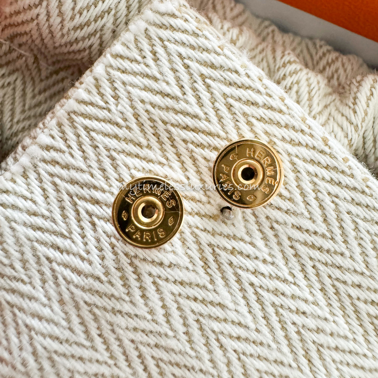 HERMES ピアス Faites Vos Jeux earrings, large model 直営包装 HERMES ピアス Faites Vos Jeux earrings, large model 直営包装