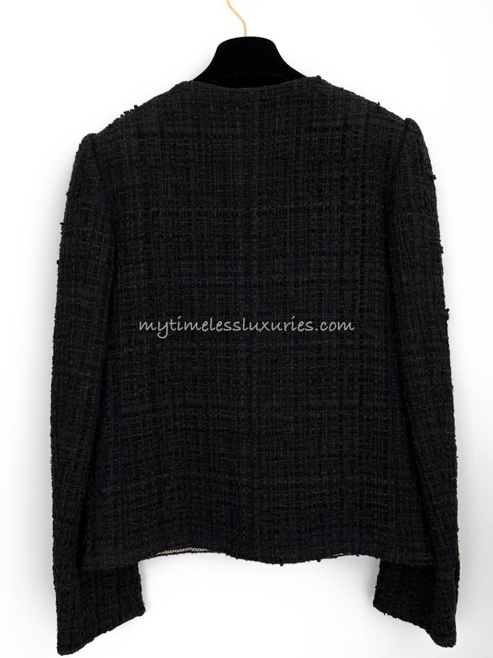 CHANEL 21A Metiers d'Art Little Black Jacket 34 - Timeless