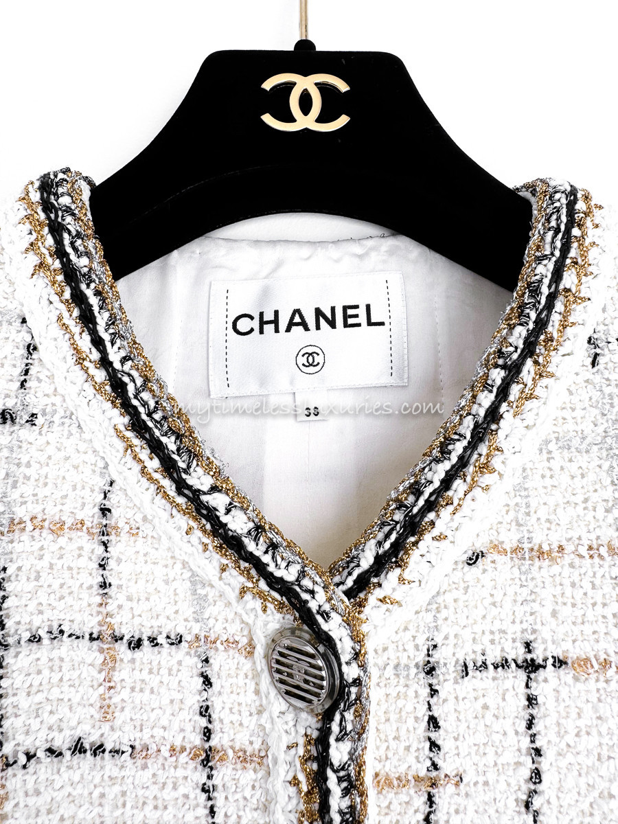 CHANEL 17S Fantasy Tweed 'Robot' Jacket 38 - Timeless Luxuries