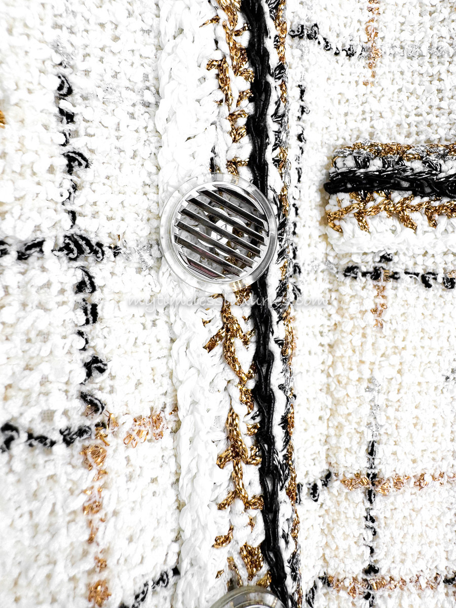 CHANEL 17S Fantasy Tweed 'Robot' Jacket 38 - Timeless Luxuries