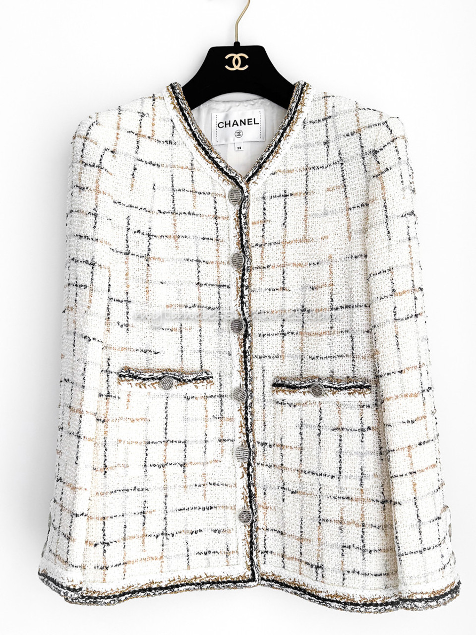 CHANEL 17S Fantasy Tweed 'Robot' Jacket 38 - Timeless Luxuries