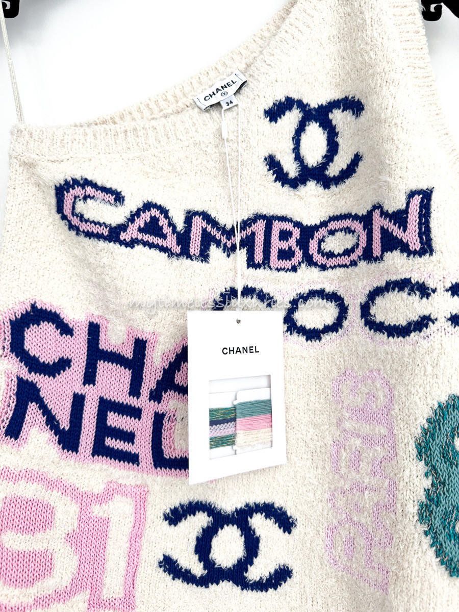 CHANEL 23P One Shoulder Dress 34 *New - Timeless Luxuries CHANEL 23P One Shoulder Dress 34 *New - Timeless Luxuries