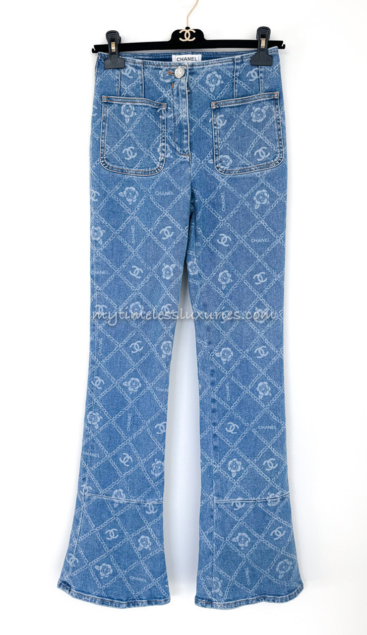 CHANEL JEANS ブルー36 Chanel Jeans - Size 36 FR