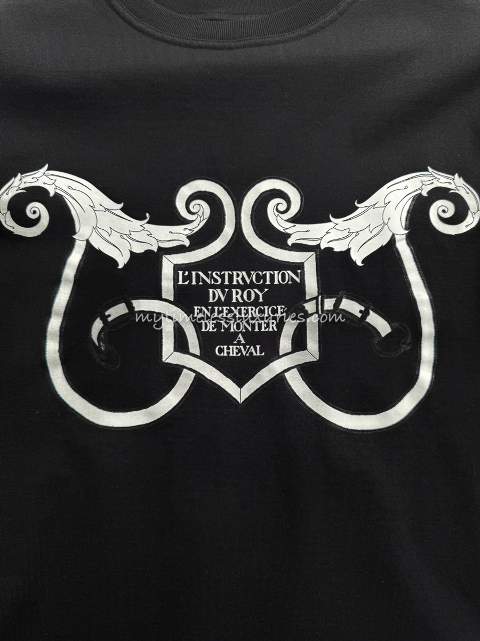 Hermes Tシャツ \"L'Instruction du Roy\" t-shirt 関税込 HERMES 'L'instruction du Roy' Maxi T-Shirt 38 - Timeless