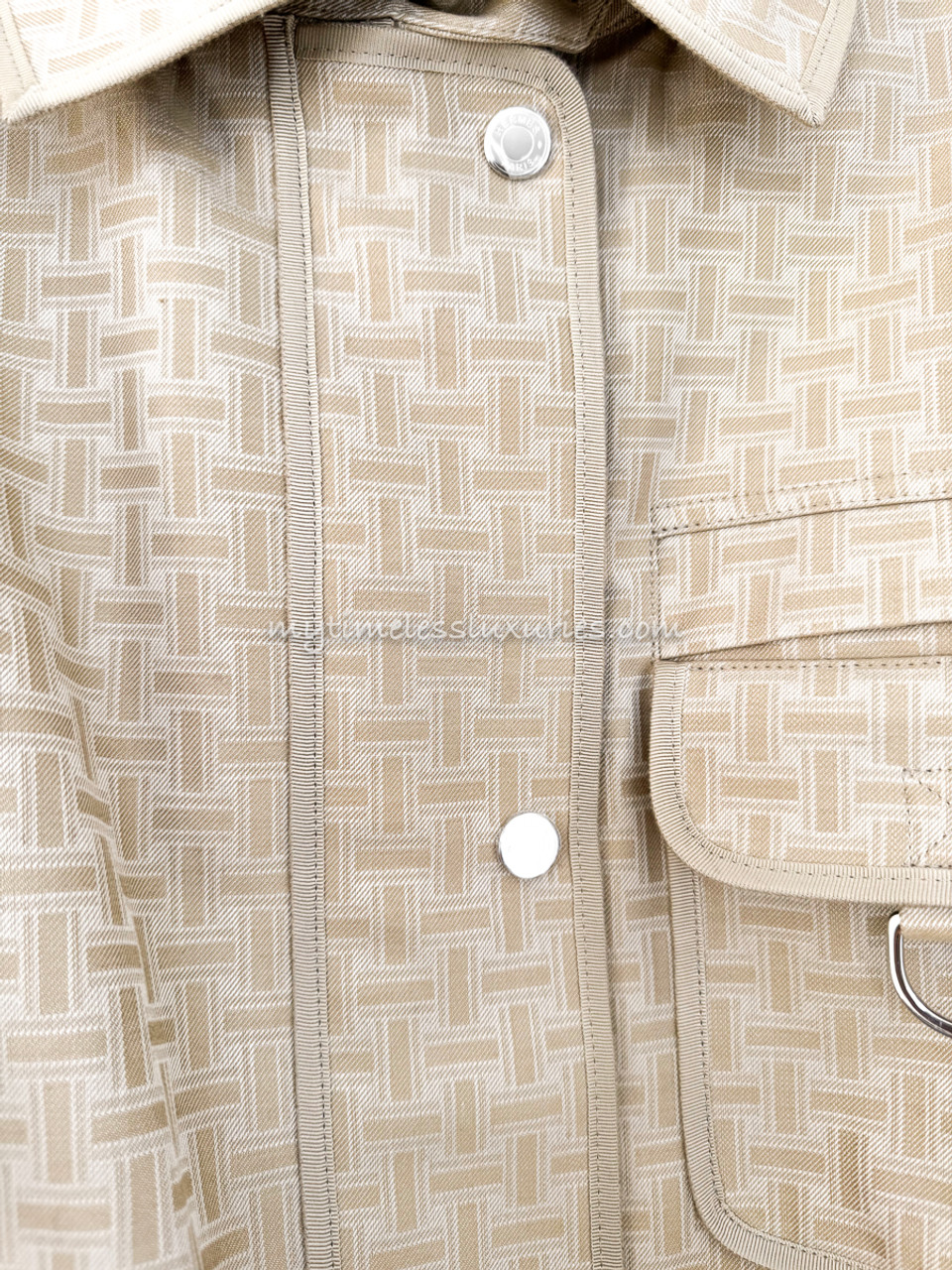 Mosaique【HERMES】ジップジャケット HERMES Mosaique Safari Jacket *New - Timeless Luxuries