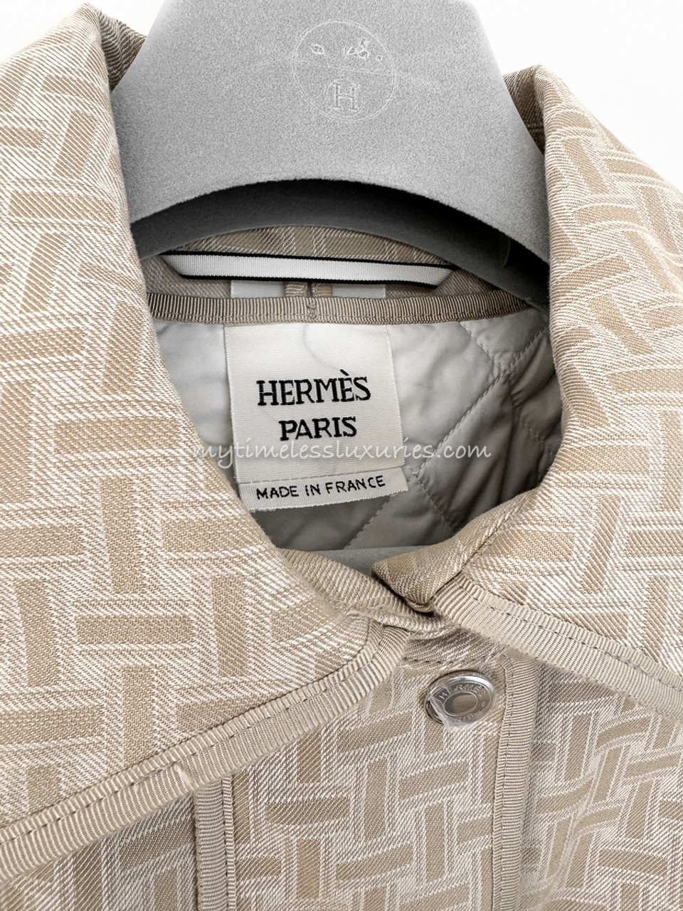 HERMES ジャケット HERMES - 極美品 Vintage エルメス HERMES ジャケット