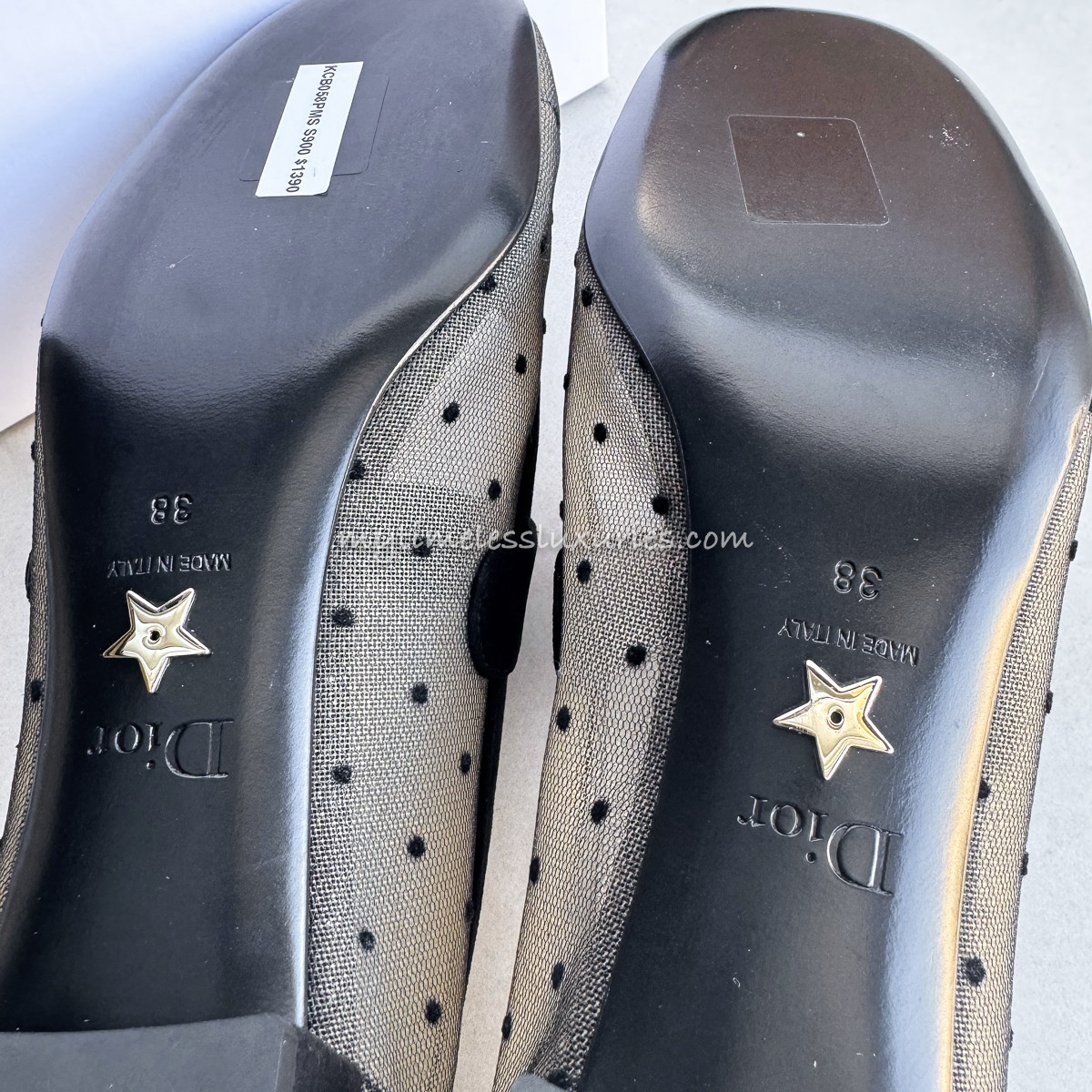DIOR Baby-D Mary Jane Pumps 38 *New - Timeless Luxuries