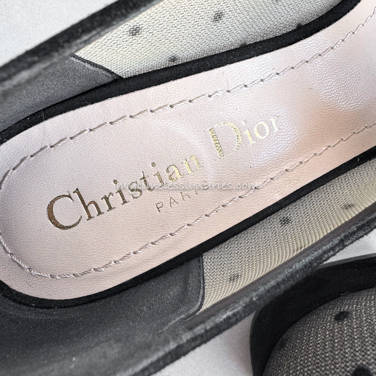 DIOR Baby-D Mary Jane Pumps 38 *New - Timeless Luxuries