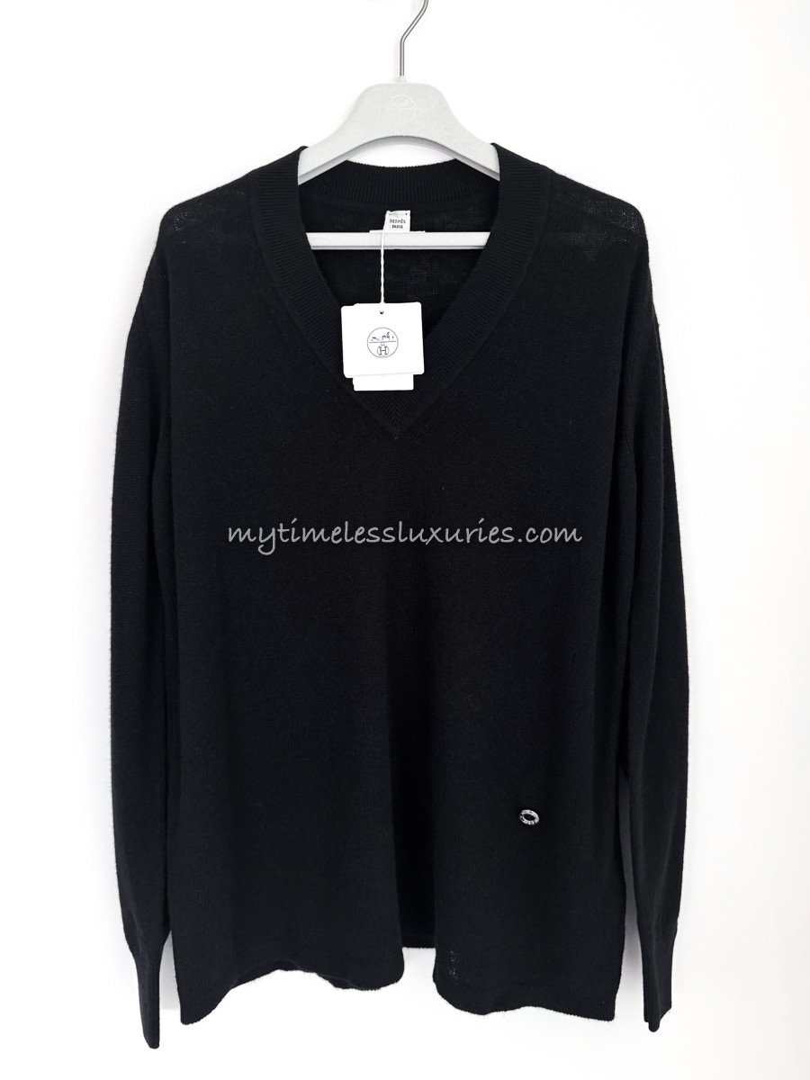 HERMES 2025 SS Cashmere Sweater *New - Timeless Luxuries