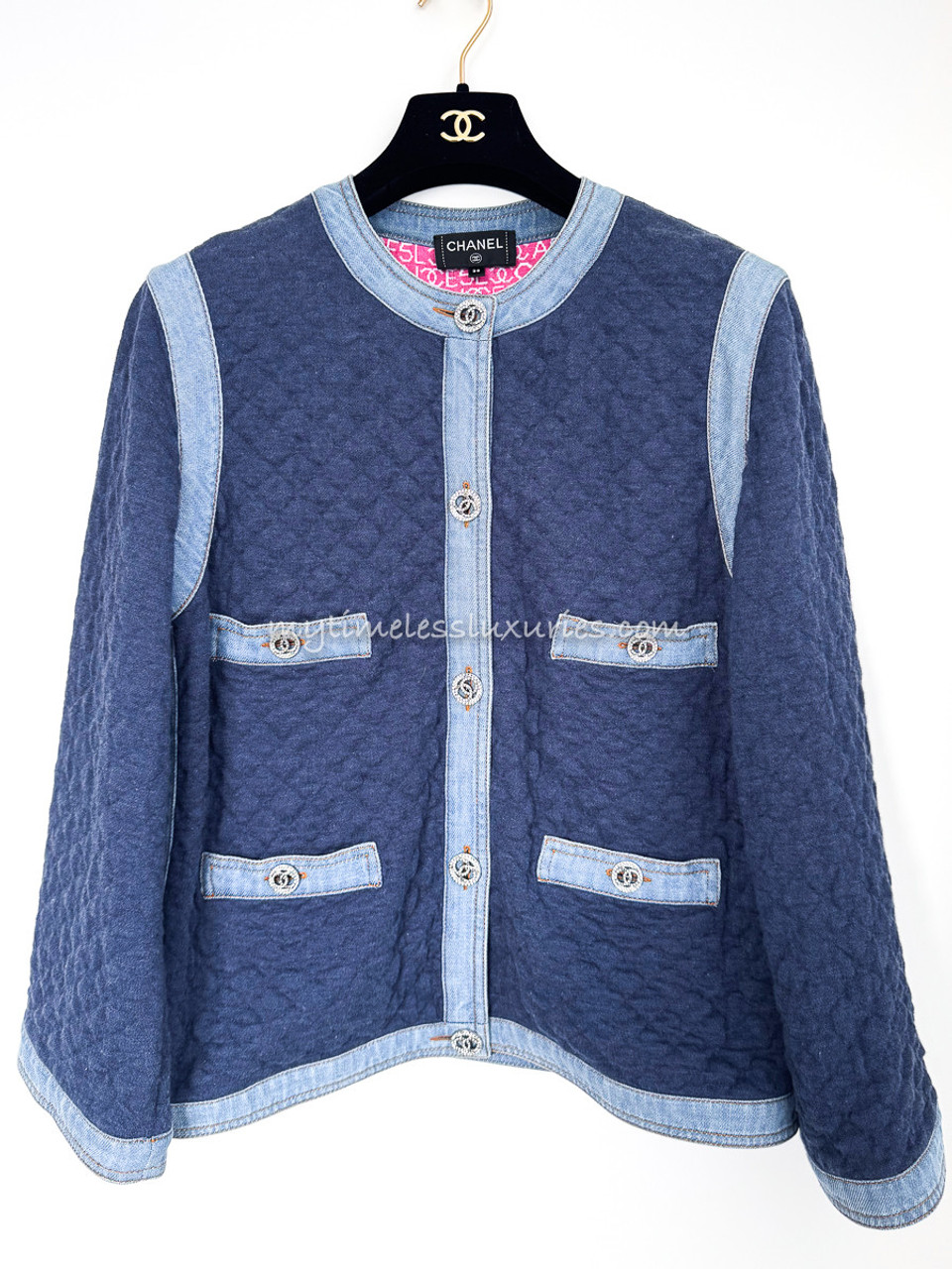 ヴィンテージ シャネル ジャケット 38 CHANEL シャネル ツイードジャケット 08A P33858V18196 サイズ38