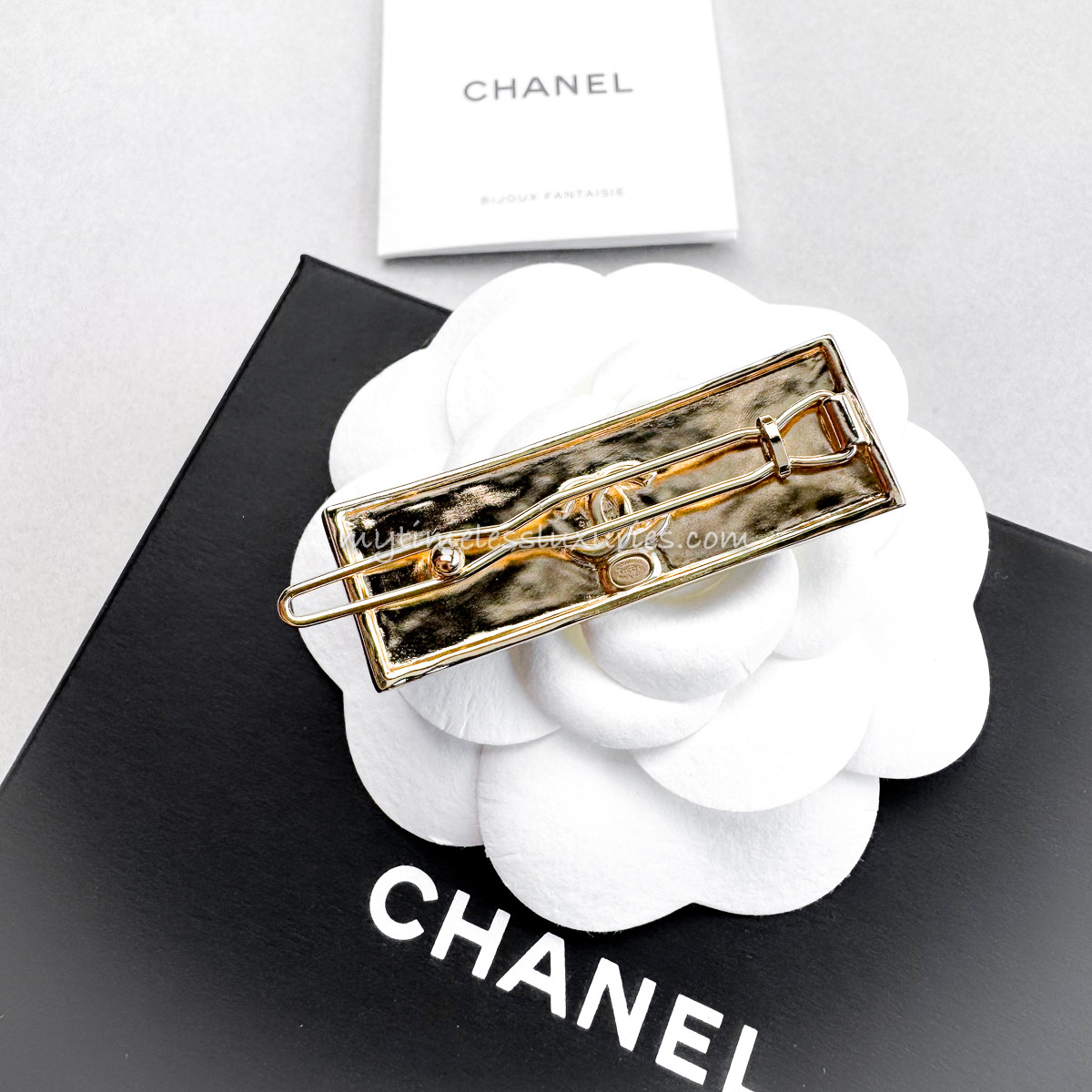 CHANEL 23S Logo Letter Hair Clip *New - Timeless Luxuries