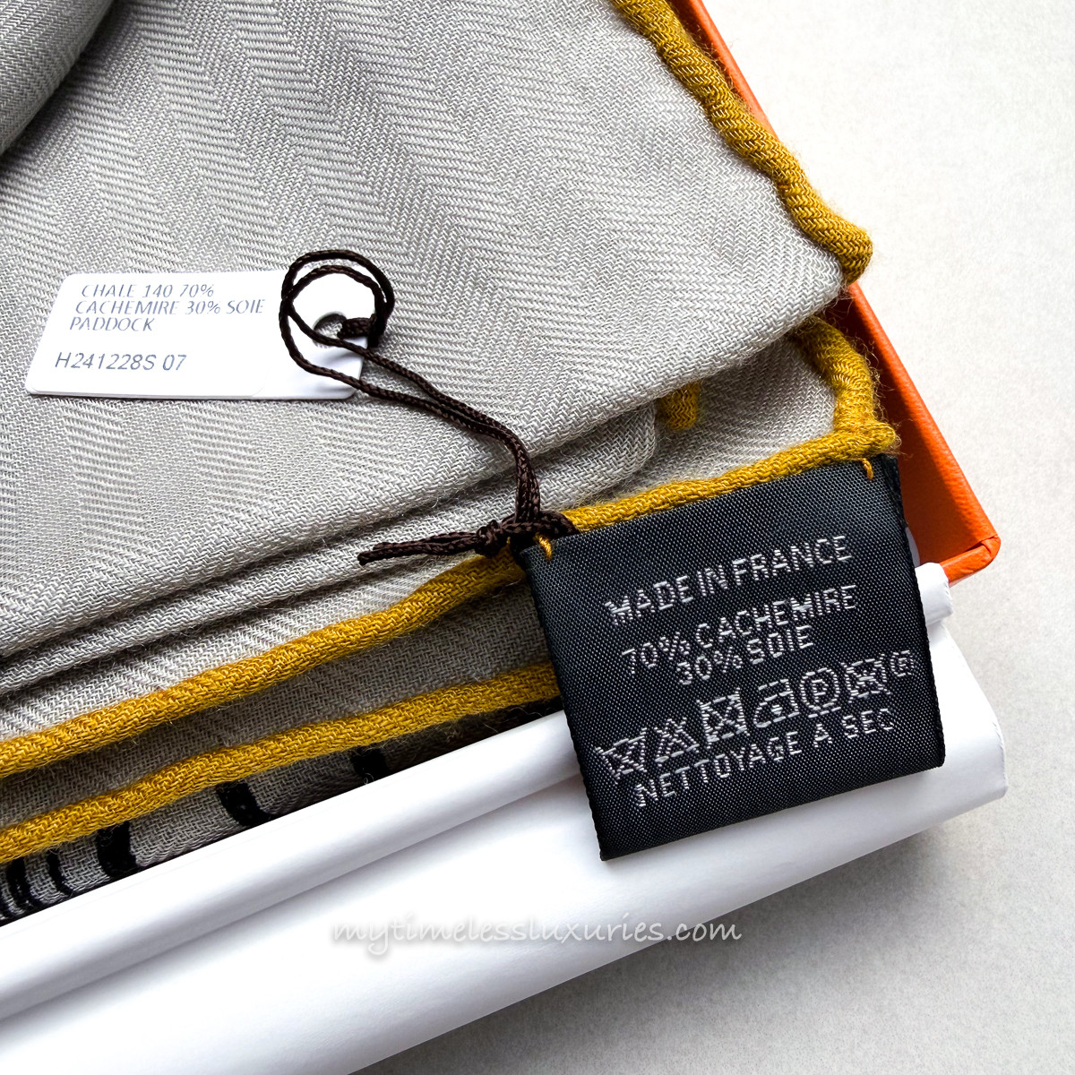 エルメス HERMES パドック PADDOCK H241228S カレジェアン140 ショール 