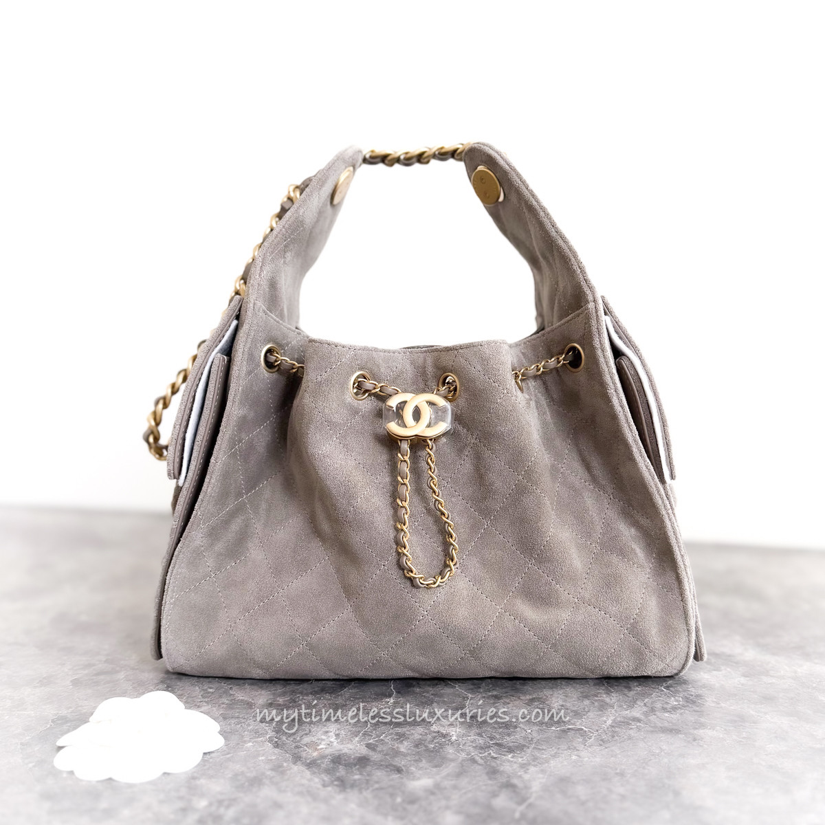 新品、未使用CHANEL25B バラクラバ　グレー 新品、未使用CHANEL25B バラクラバ グレーの通販はau PAY マーケット