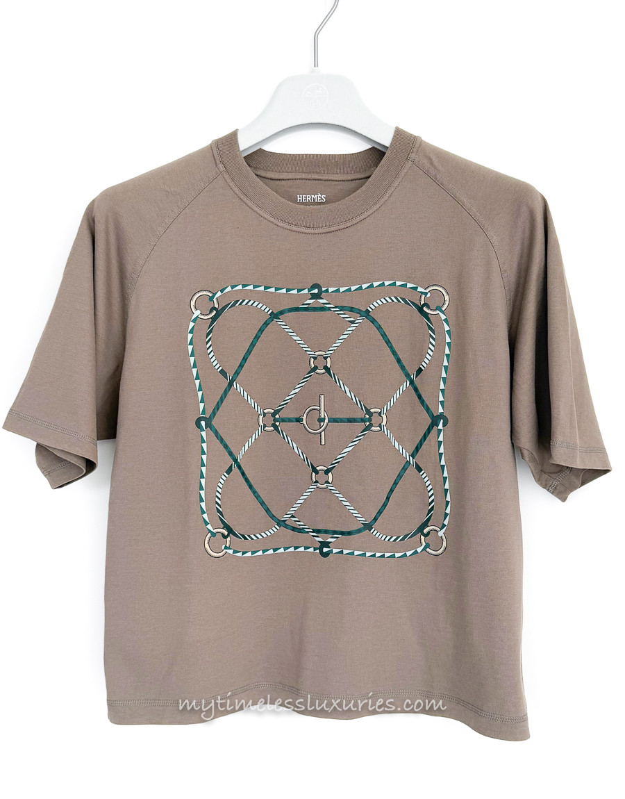 HERMES 2024 'Figure Artistique' T-Shirt 38 - Timeless Luxuries