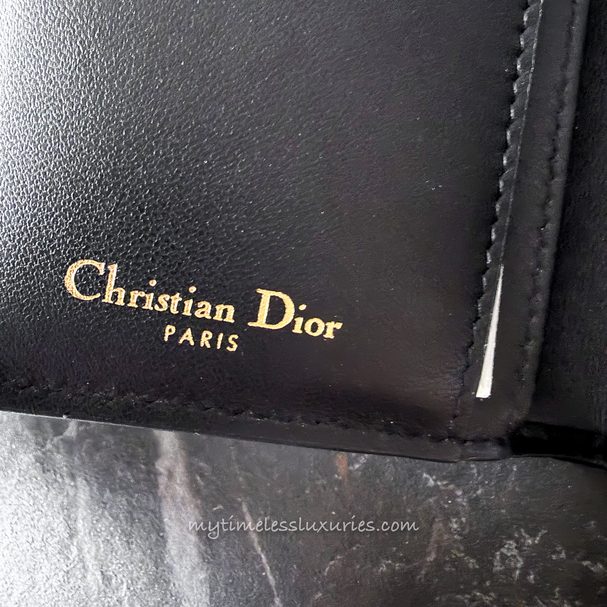 DIOR Caro Dahlia Wallet - Timeless Luxuries