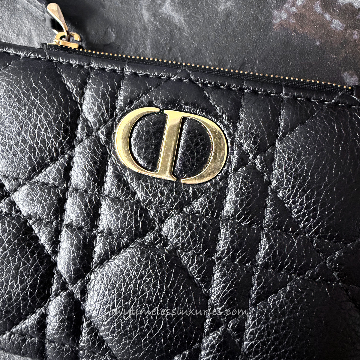 DIOR Caro Dahlia Wallet - Timeless Luxuries
